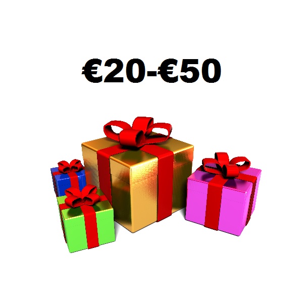 20-50 Euro Cadeautjes