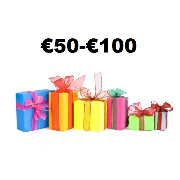 50-100 Euro Cadeautjes