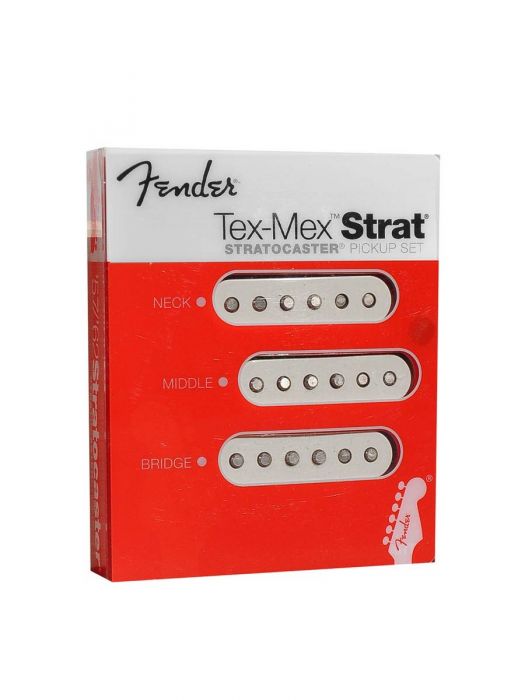 Fender pickup set Original White Stratocaster® Tex-Mex™ Electrische Gitaar 0992131000