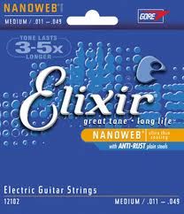 ELIXIR 12102  Nanoweb Medium .011/.049w