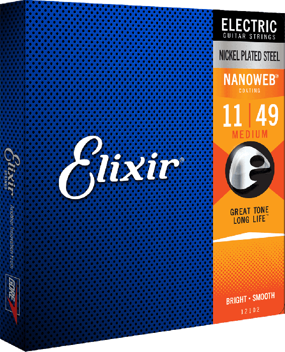 ELIXIR 12102 Nanoweb Medium .011/.049w
