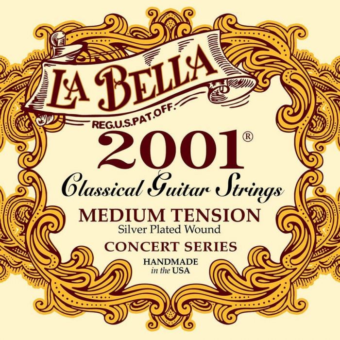 La Bella 2001M Klassieke Gitaarsnaren Medium Tension