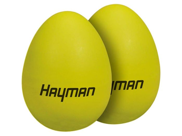 Percussie eieren Hayman, geel