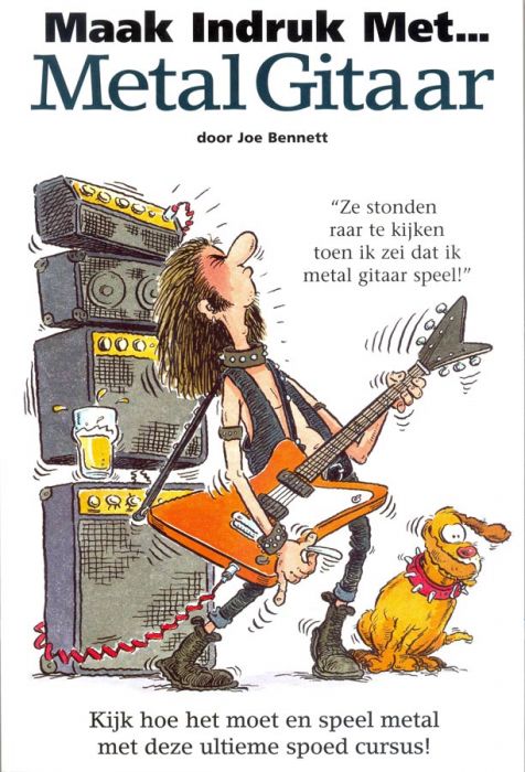 Reba muziekboek 'Maak indruk met metal-gitaar'  
