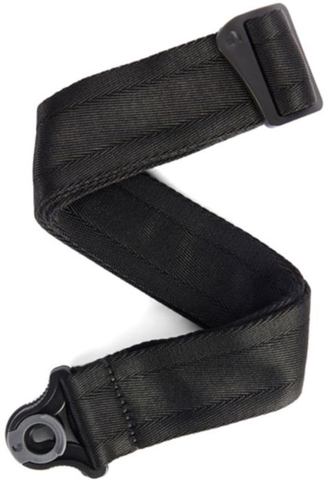 D'Addario 50BAL00 Auto Lock Gitaarband Zwart