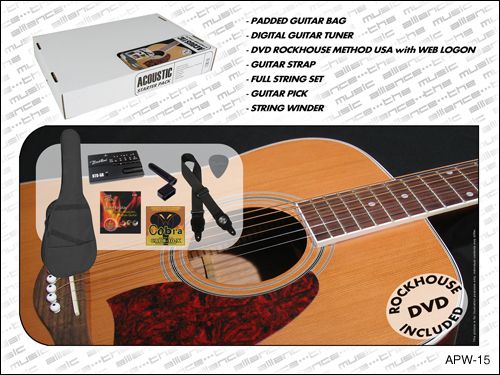 ACCESOIRES PAKKET APW-15  Akoestische/Western gitaar