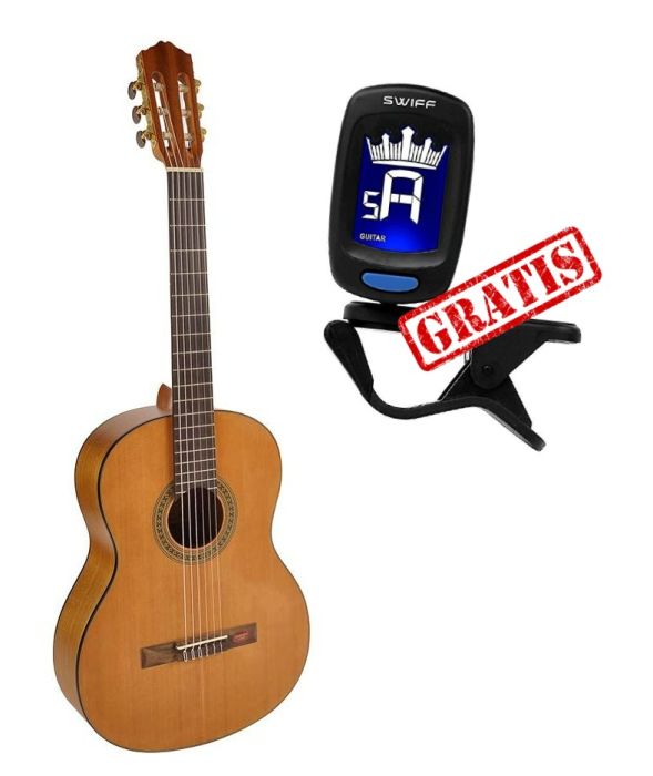 Salvador Cortez CC-06-BB Klassieke 1/2 Kinder Gitaar met GRATIS tuner