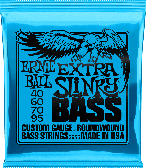 ERNIE BALL-2835  Extra Slinky Bassnaren .040/.095