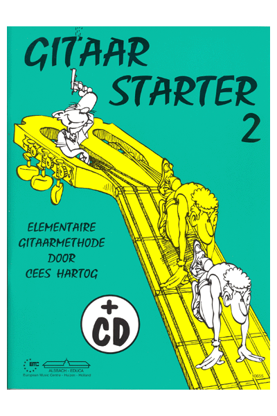 CEES HARTOG - GITAAR STARTER DL.2 Lesmethode Gitaar