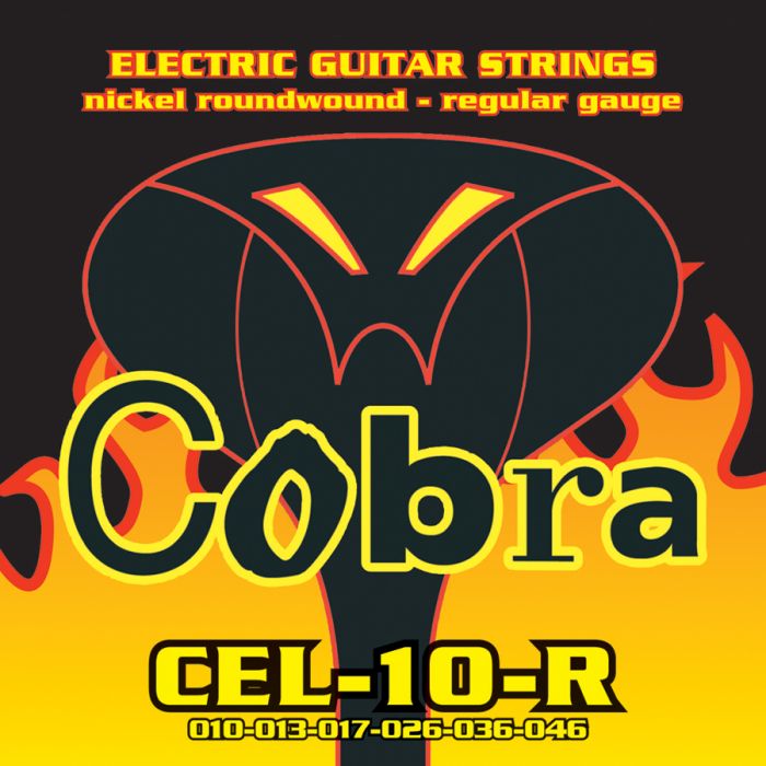 Cobra CEL-10-R  Elektrische gitaarsnaren .010/.046 ***TOPAANBIEDING***