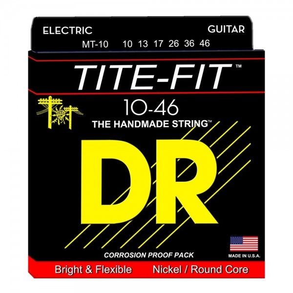 DR Strings MT-10 Tite-Fit Medium snaren .010 - .046
