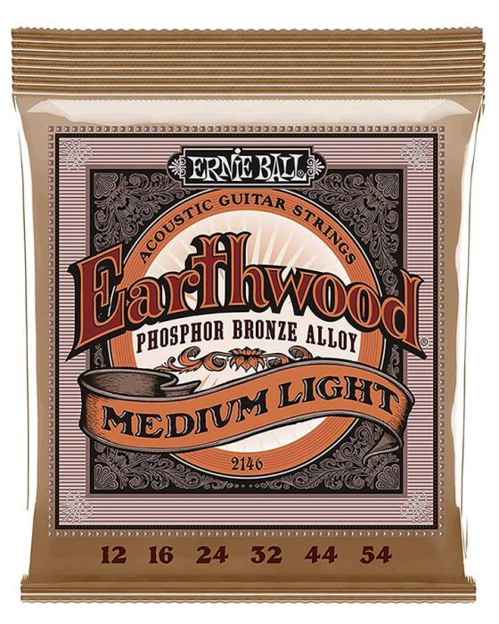 ERNIE BALL-2146  Phospor Studio Bronze .012/.054