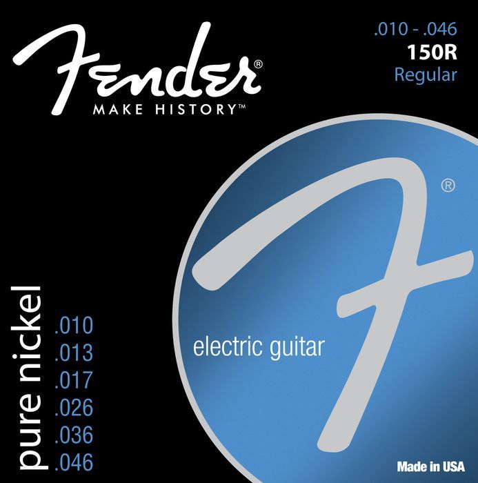 FENDER-150R  Original 150's Pure Nickel .010/.046