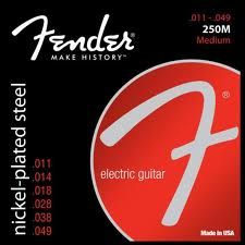 FENDER-250M  Super 250's Nickel Roundwound .011/.049