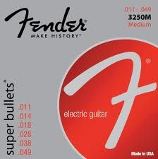 FENDER-3250M   Super Bullets Nickel Roundw .011/.049