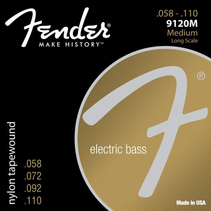 Fender F-9120-M Bassnaren  Fretloos .058/.110