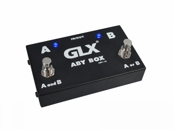 GLX ABY-10 Switch Box  2 geluidsbronnen of uitgangen