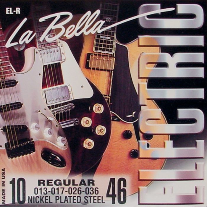La Bella L-EL-R Regular  Gitaarsnaren Electrisch .010