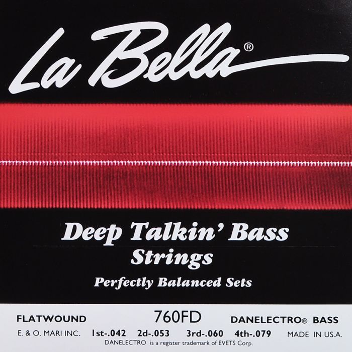 LaBella 760FD Danelectro Bass