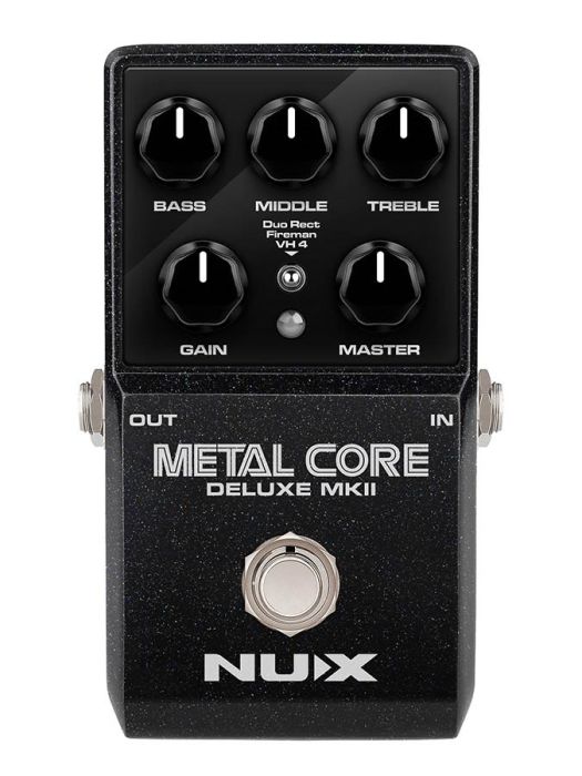 NUX Core Series high gain preamp pedal METAL CORE DELUXE MK2