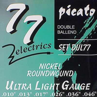 Picato-DUL-77  Ultra Light Gauge.010/.046 Double ball end ***SALE***