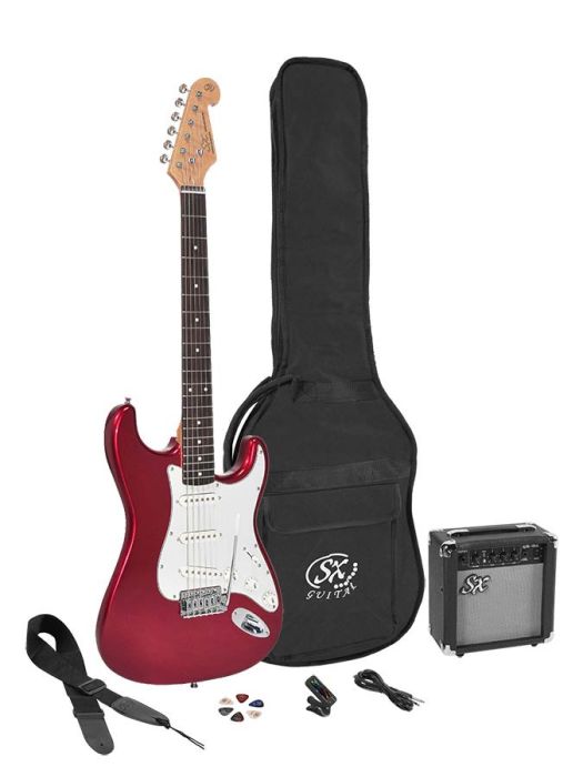 Electrisch Gitaarpakket SE1SK-CAR  Inclusief Gitaar-Versterker-Accessoires
