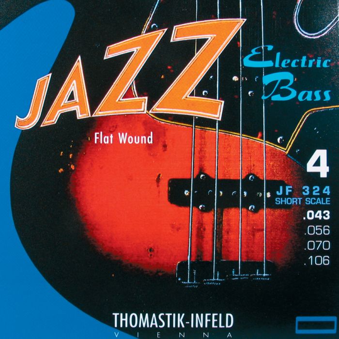 Thomastik THJF-324 Bassnaren Jazz Shortscale .043/.106