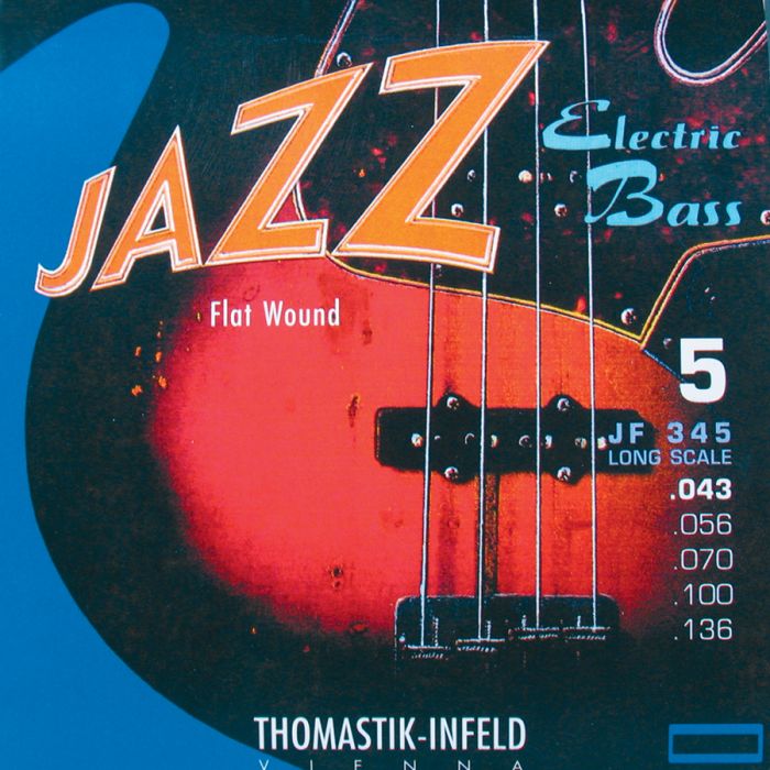 Thomastik THJF-345 5 Snarig Bassnaren Jazz 043/136