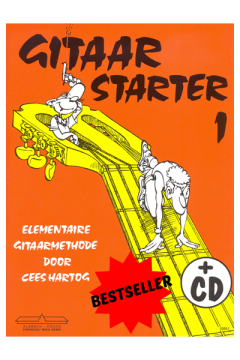 CEES HARTOG - GITAAR STARTER DL.1 Lesmethode Gitaar
