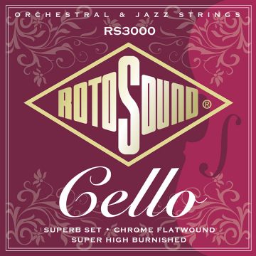 Rotosound RS3000 Orchestral & Jazz snarenset cello