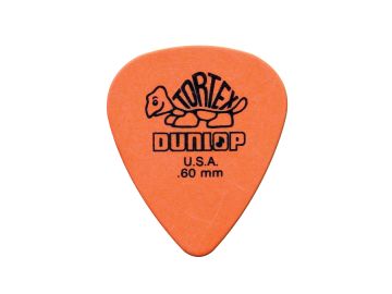 PLECTRUM DUNLOP  418-R-60  Tortex .60 mm